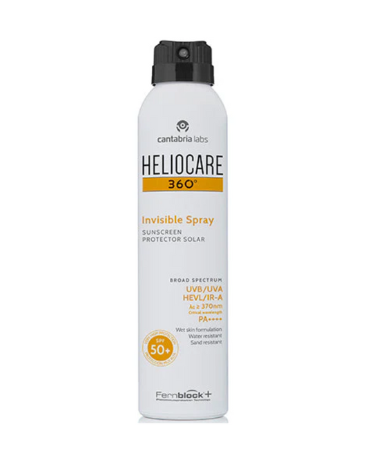HELIOCARE 360º Invisible Spray SPF 50+ | Transparent sun protection spray, 200ml