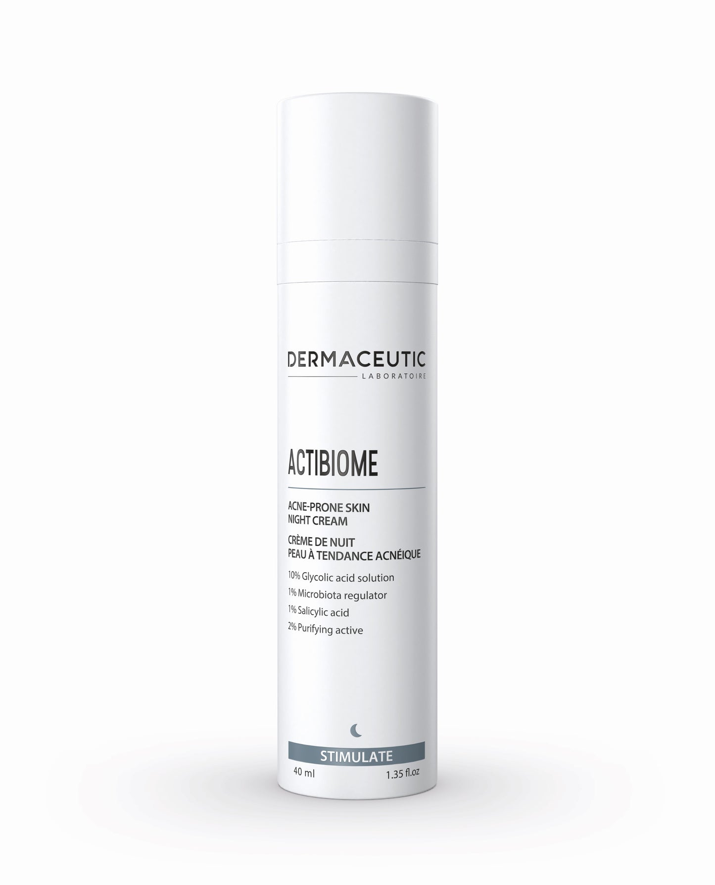DERMACEUTIC Actibiome | Night cream for inflamed skin, 40ml/15ml