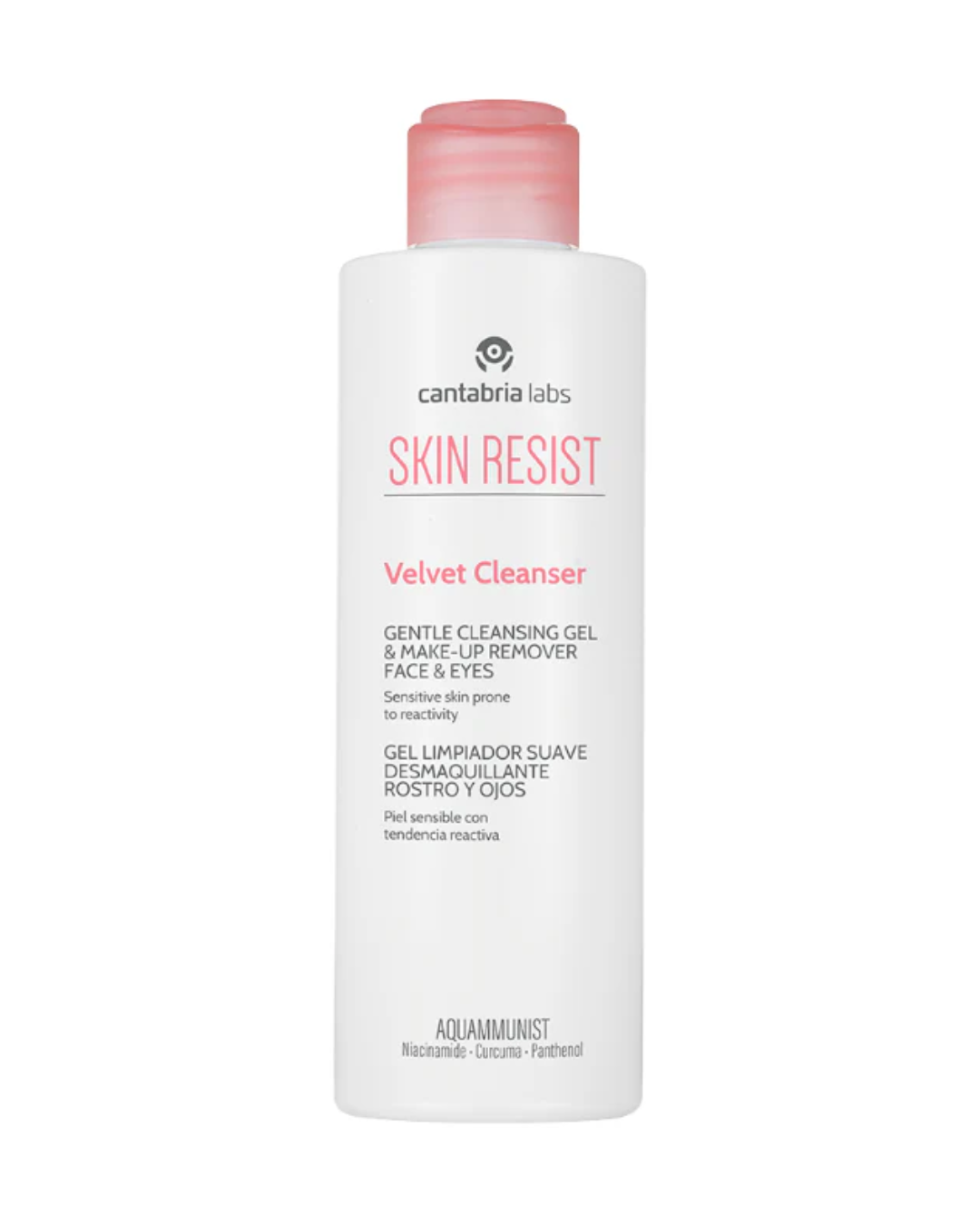 SKIN RESIST Velvet Cleanser | Attīrošs gels jutīgai ādai, 200ml