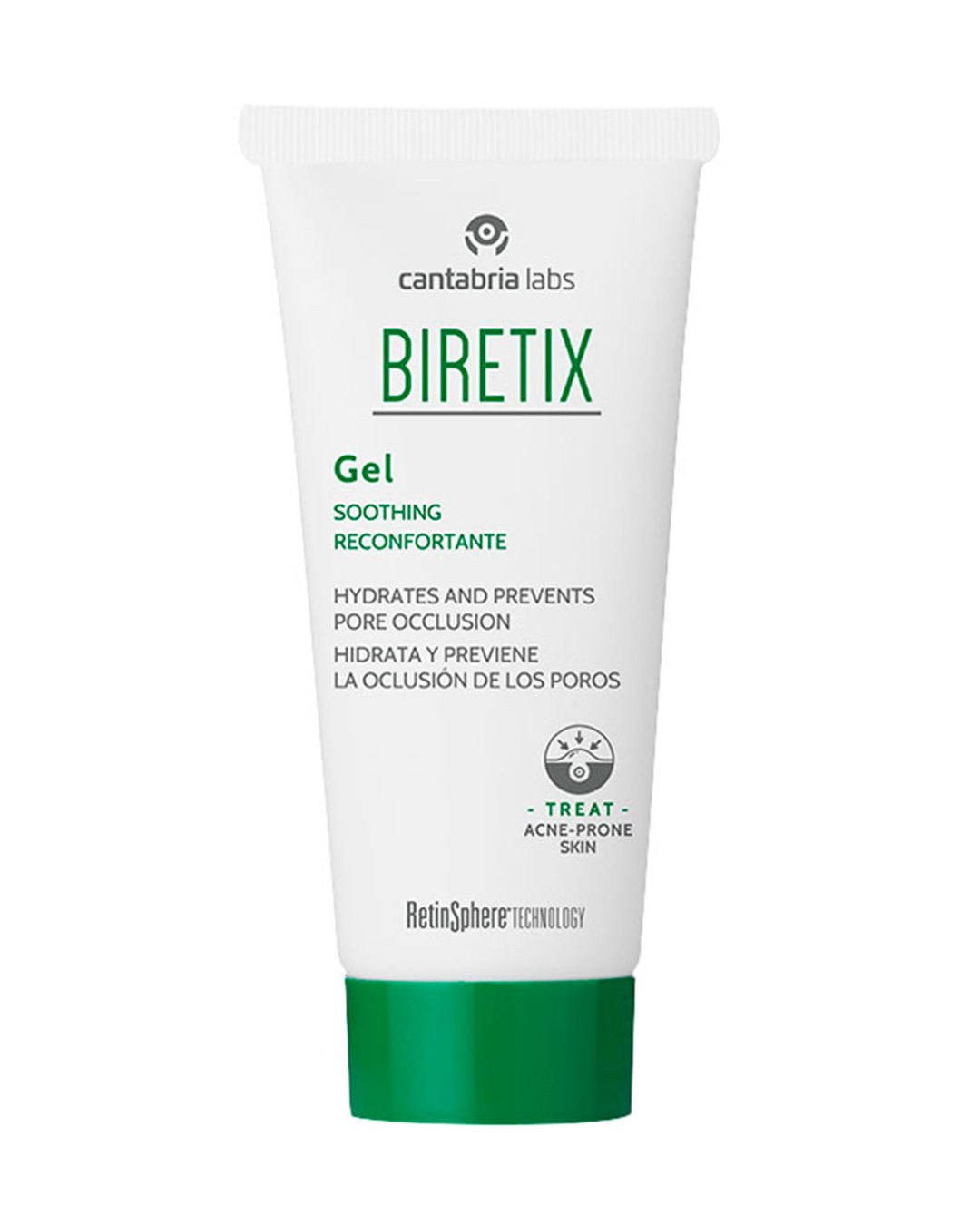 BIRETIX Gel | Nomierinošs gēls izsitumu mazināšanai, 50ml