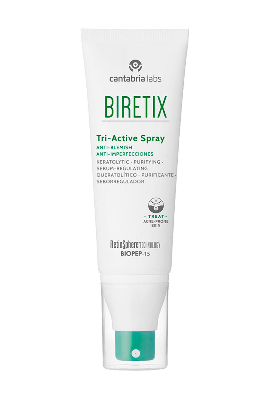BIRETIX Tri-Active Spray | Body spray for rash relief, 100ml