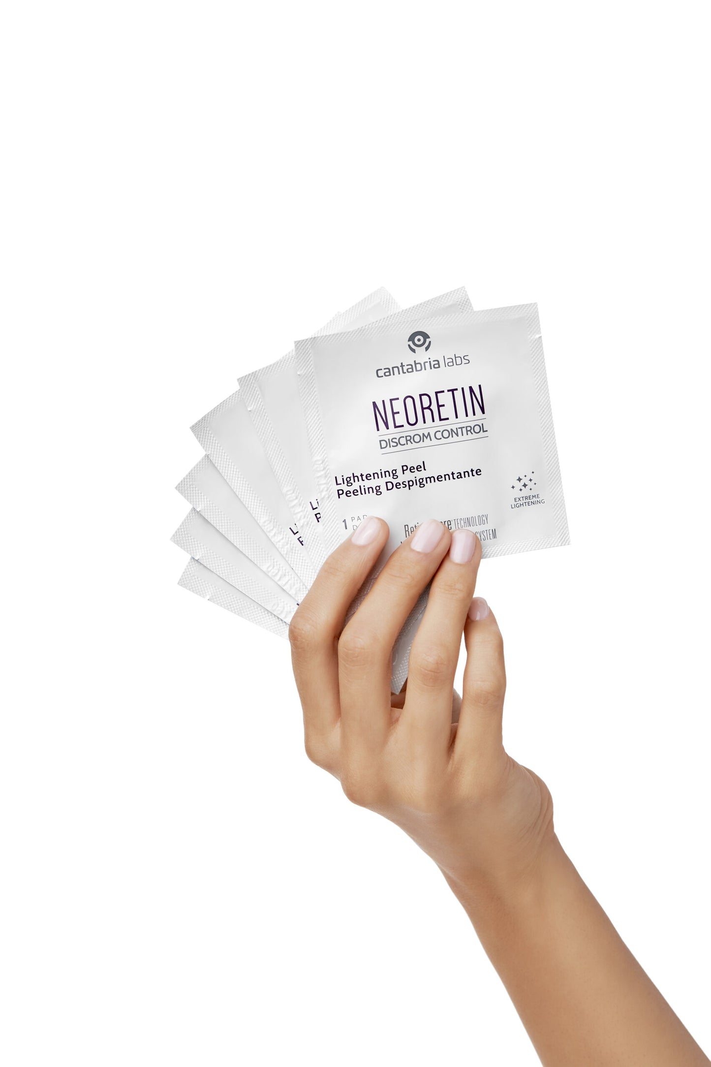 NEORETIN Discrom Control Pigment Corrector Peel | Pīlinga plāksnes pigmentācijas korekcijai, 6gab.