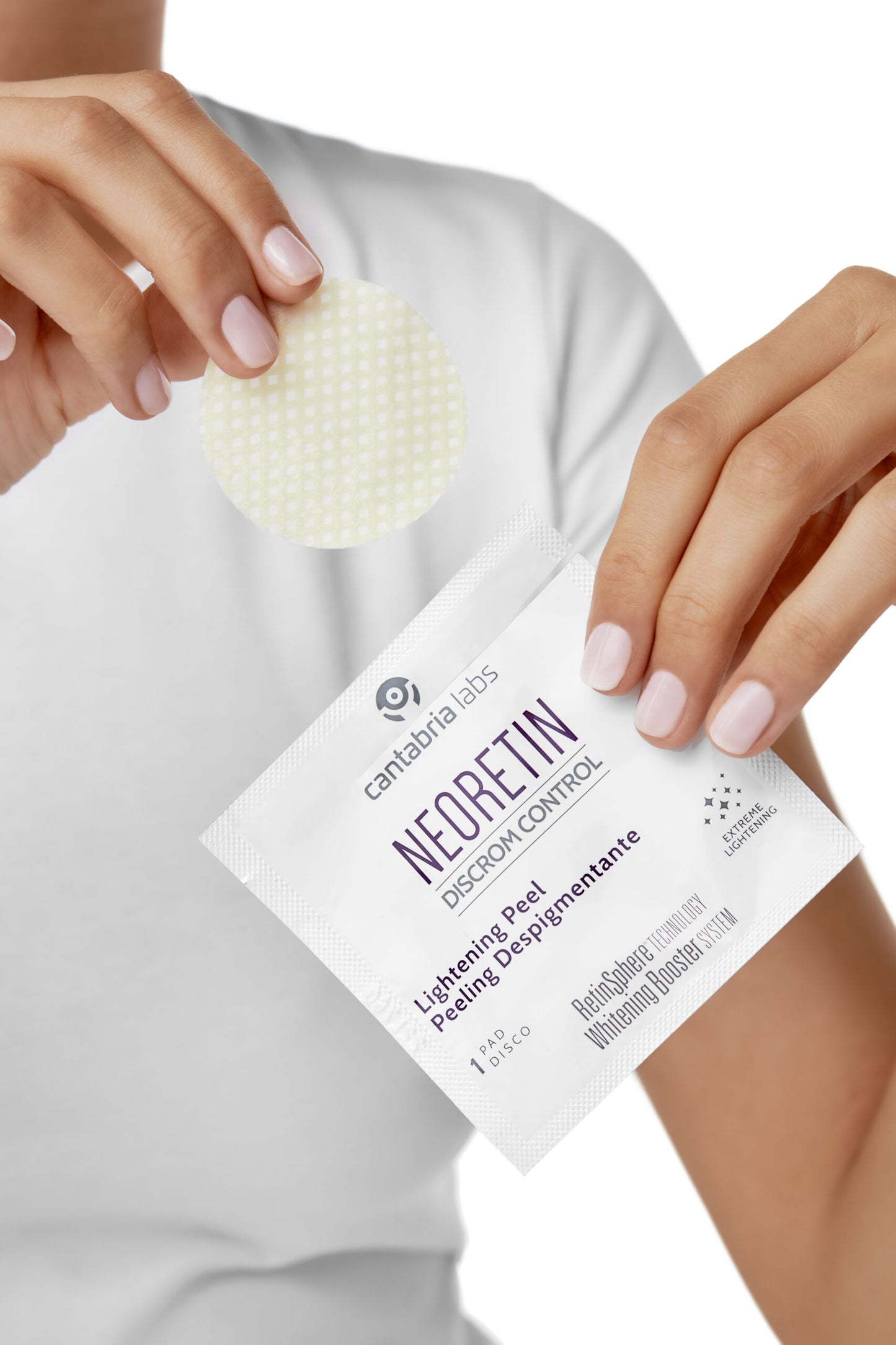 NEORETIN Discrom Control Pigment Corrector Peel | Pīlinga plāksnes pigmentācijas korekcijai, 6gab.
