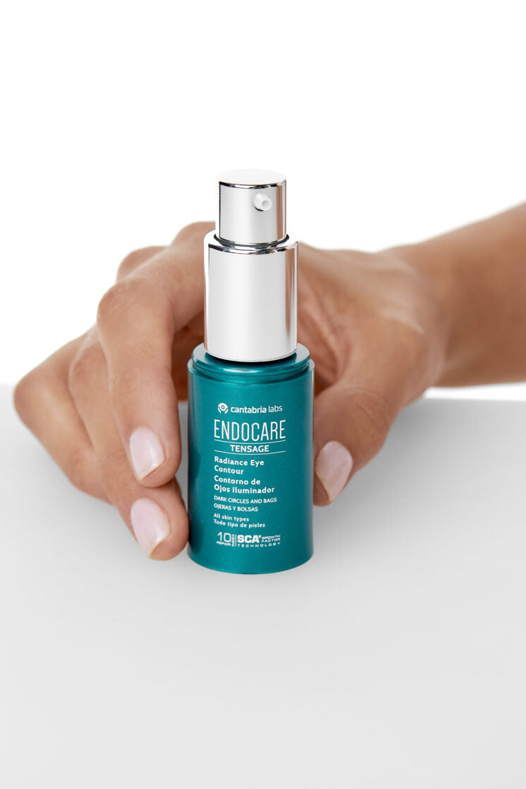 ENDOCARE Tensage Radiance Eye Contour | Anti-aging eye cream for dark circles and bags, 15ml