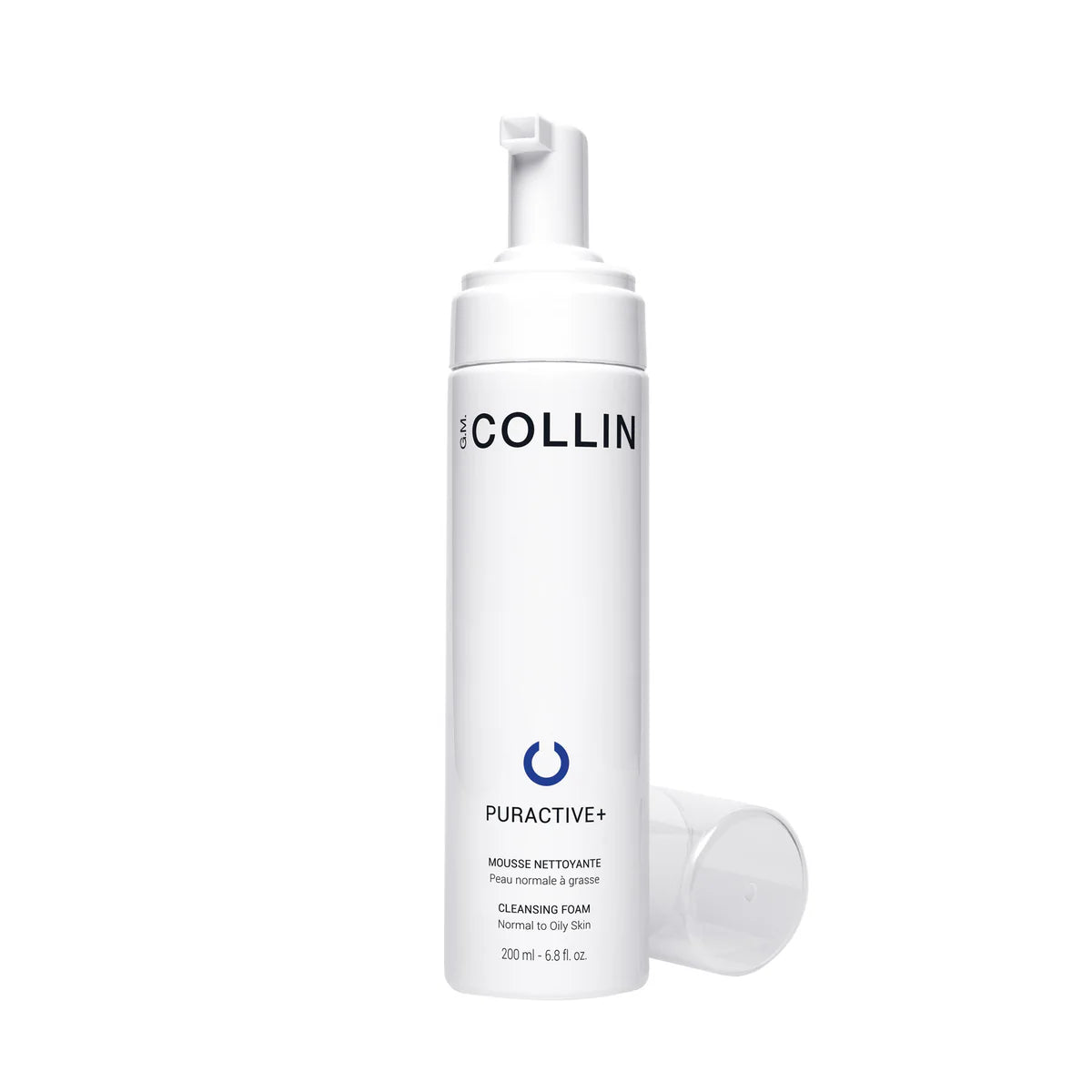 G.M. COLLIN Puractive+ Cleansing Foam | Attīrošas putas taukainai, kombinētai ādai, 200ml