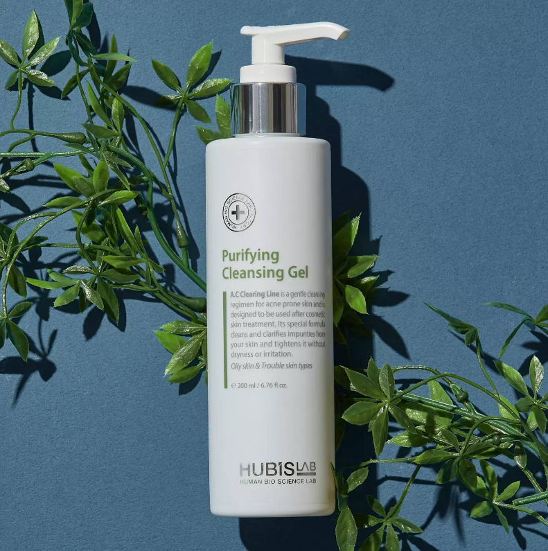 HUBISLAB Purifying Cleansing Gel | Attīrošs gēls taukainai ādai, 200ml