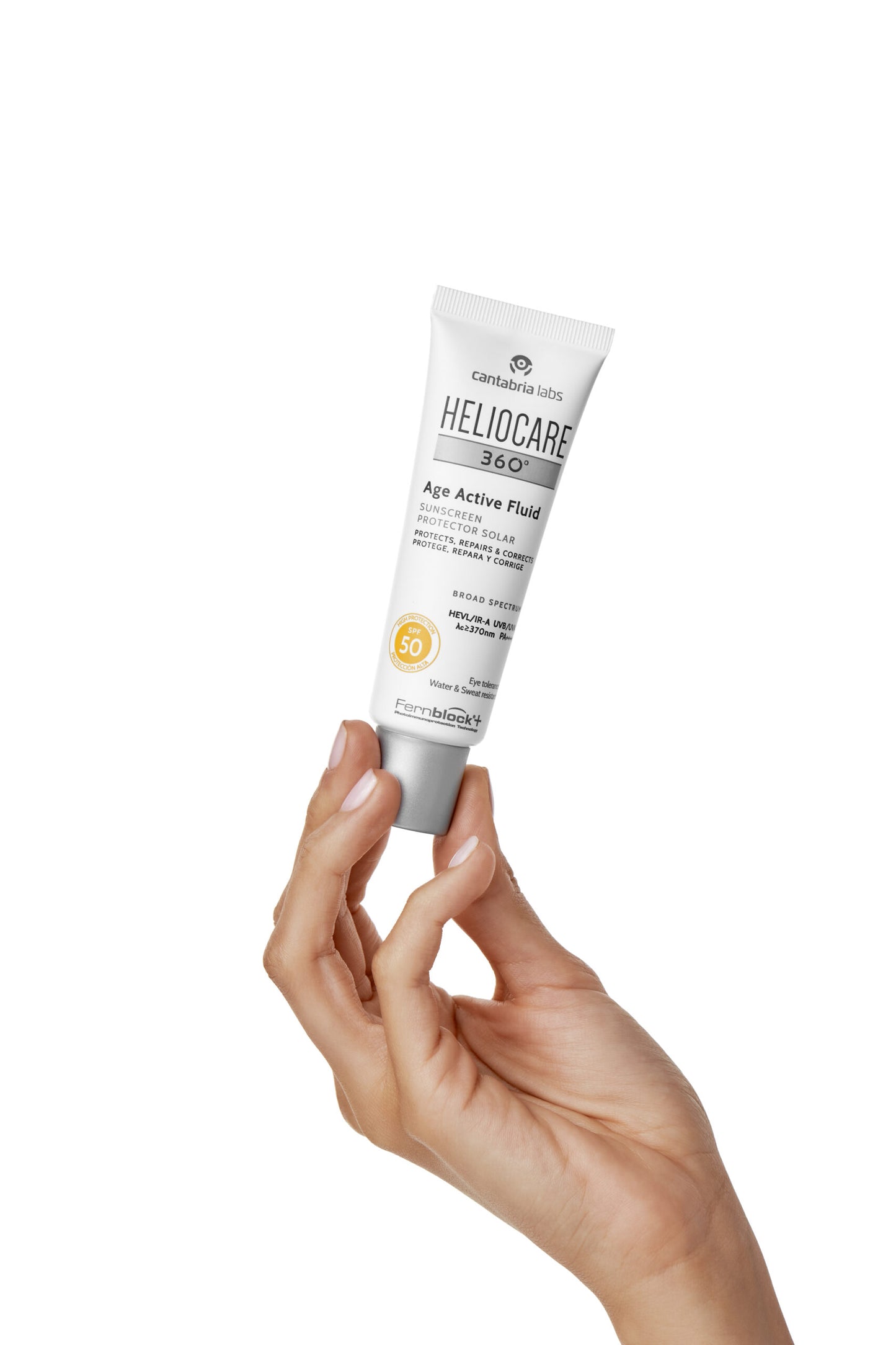 HELIOCARE 360º Age Active Fluid SPF 50 | Sun protection fluid with anti-aging properties, 50ml
