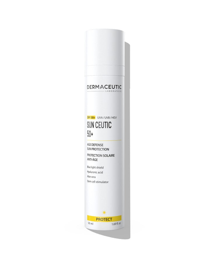 DERMACEUTIC Sun Ceutic Spf 50 + | Sunscreen with anti-aging effect, 50ml/15ml