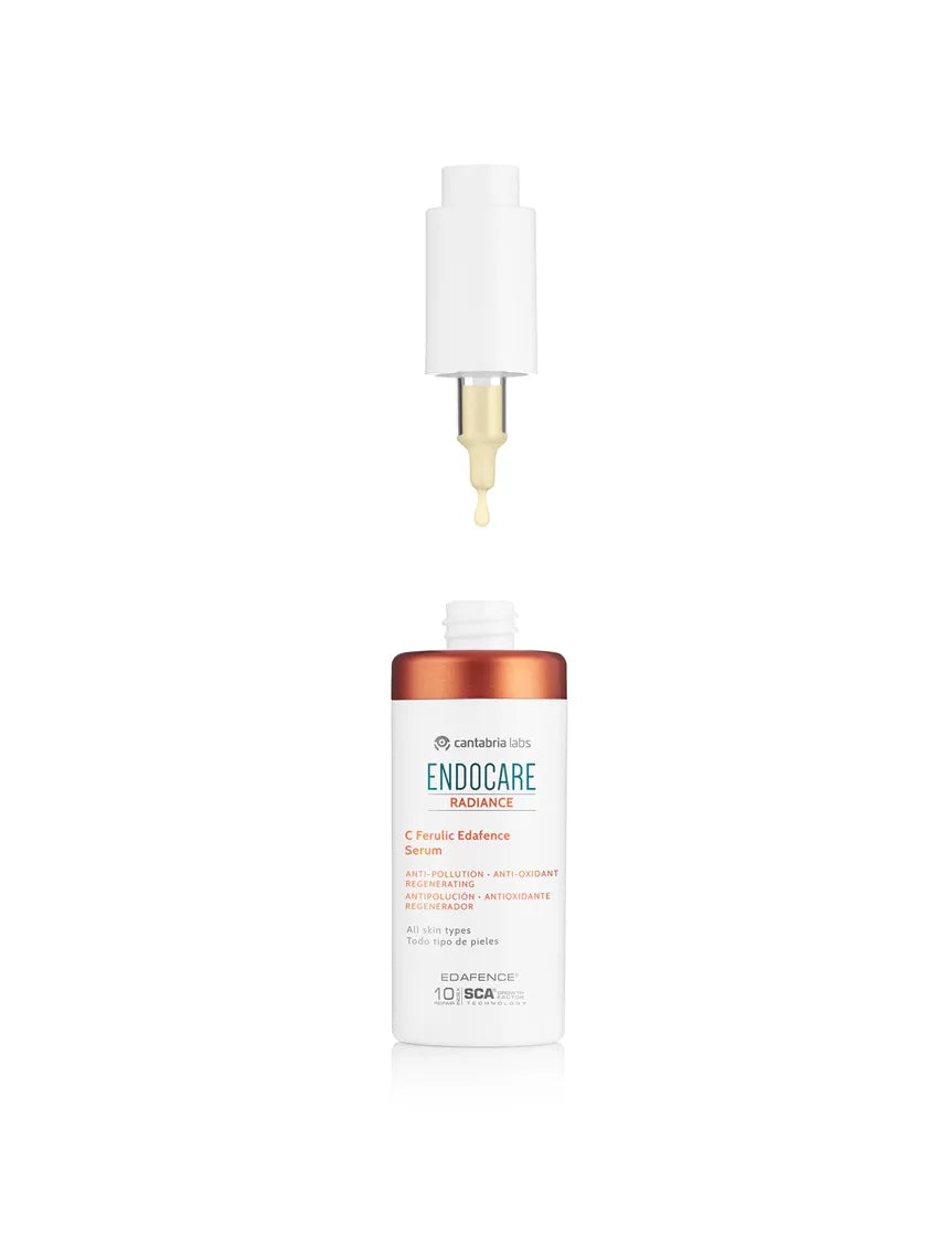 ENDOCARE Radiance C Ferulic EDAFENCE® Serum | Antioksidantu serums ar vitamīnu C un ferulīnskābi, 30ml