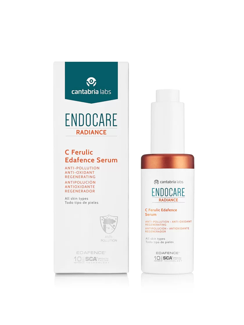 ENDOCARE Radiance C Ferulic EDAFENCE® Serum | Antioksidantu serums ar vitamīnu C un ferulīnskābi, 30ml