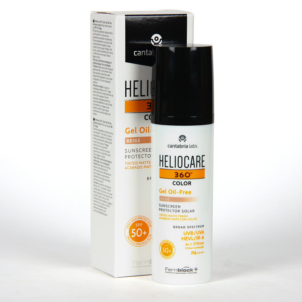 HELIOCARE 360º Color Gel Oil-Free SPF 50+ (BEIGE) I Saules aizsargājošs gels ar toni, 50ml