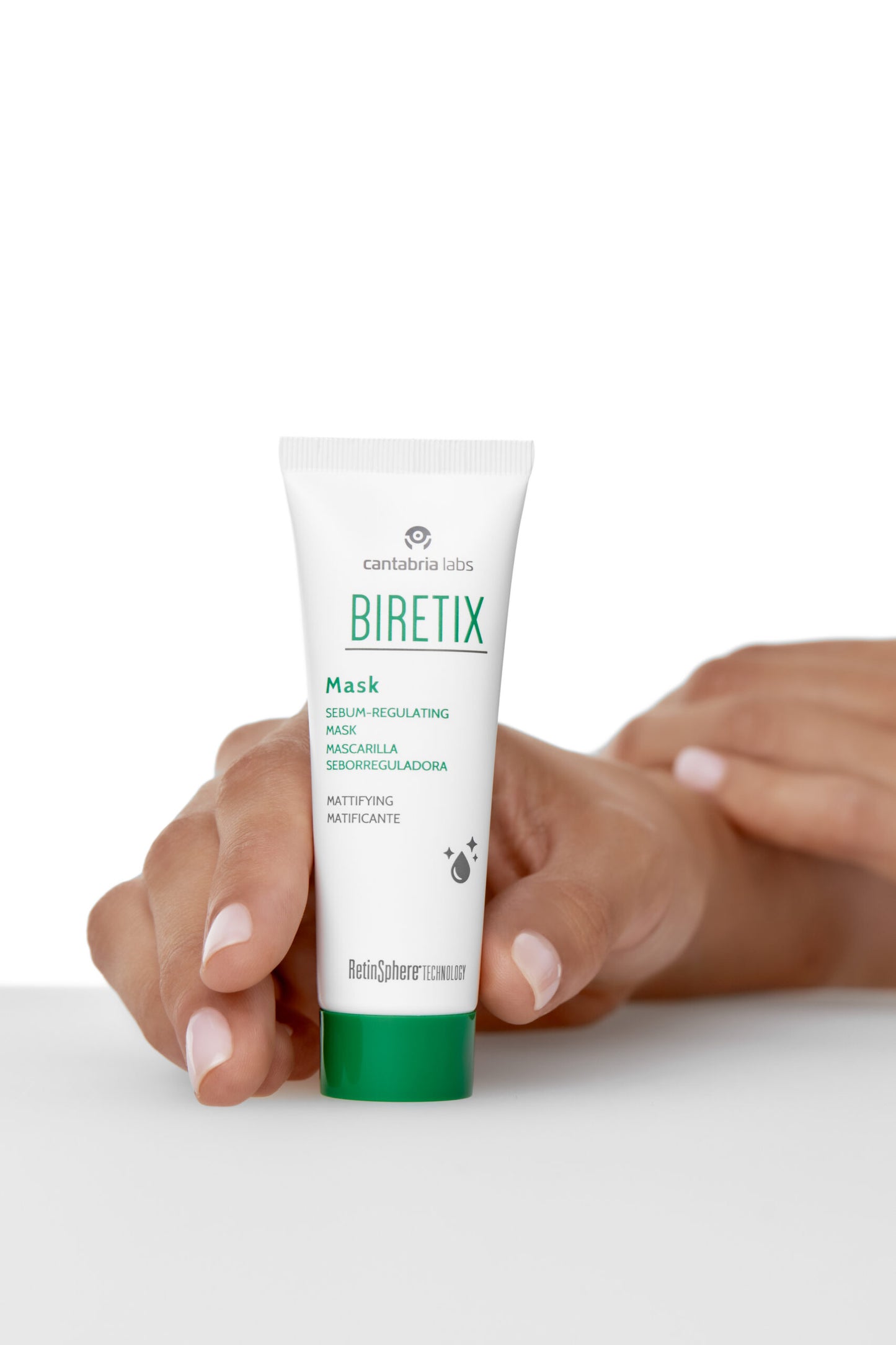 BIRETIX Mask | Sebumu regulējoša mālu maska taukainai, problemātiskai ādai, 25ml