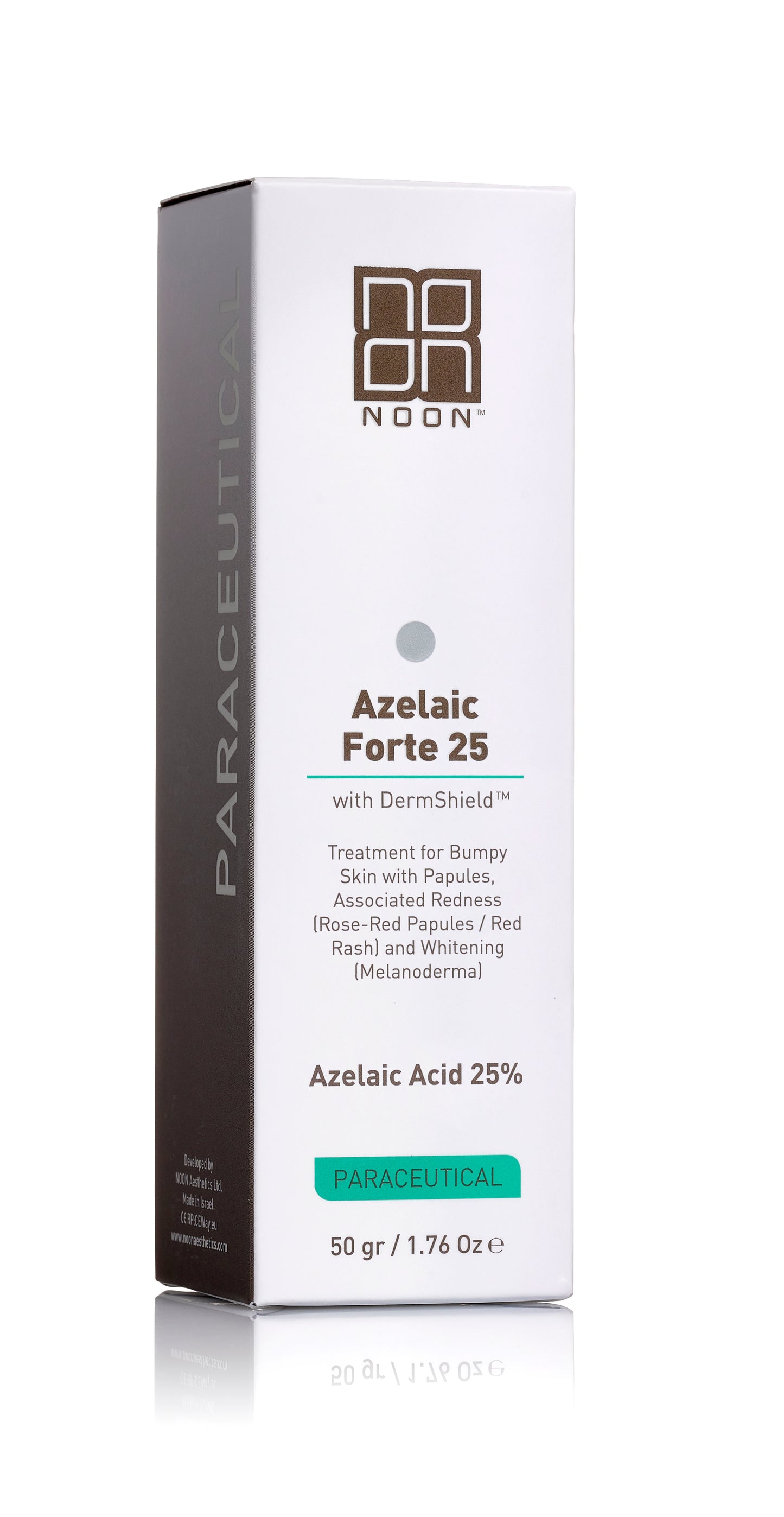 NOON AESTHETICS Azelaic Forte 25 Cream | Krēms ar 25% azelaīnskābi, 50g
