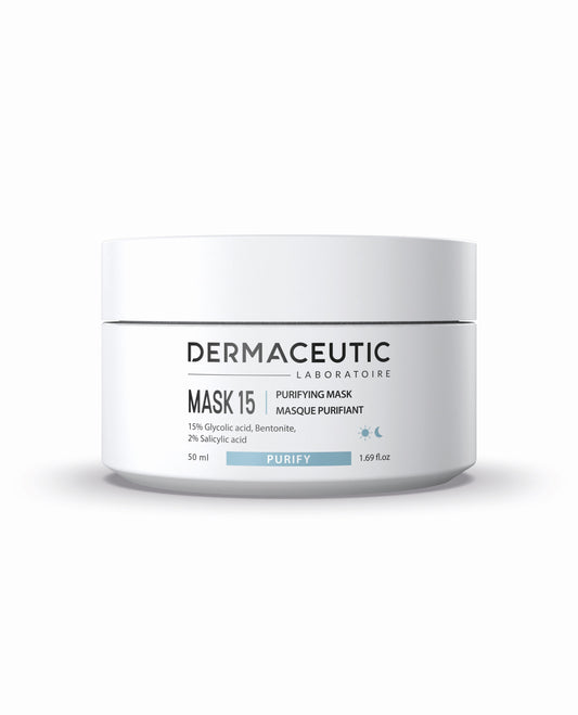 DERMACEUTIC Mask 15 | Peeling with AHA and BHA, 50ml/10ml