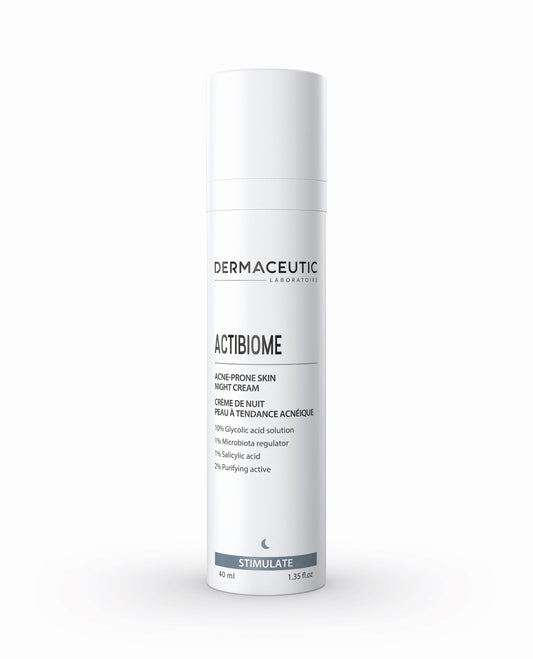 DERMACEUTIC Actibiome | Night cream for inflamed skin, 40ml/15ml