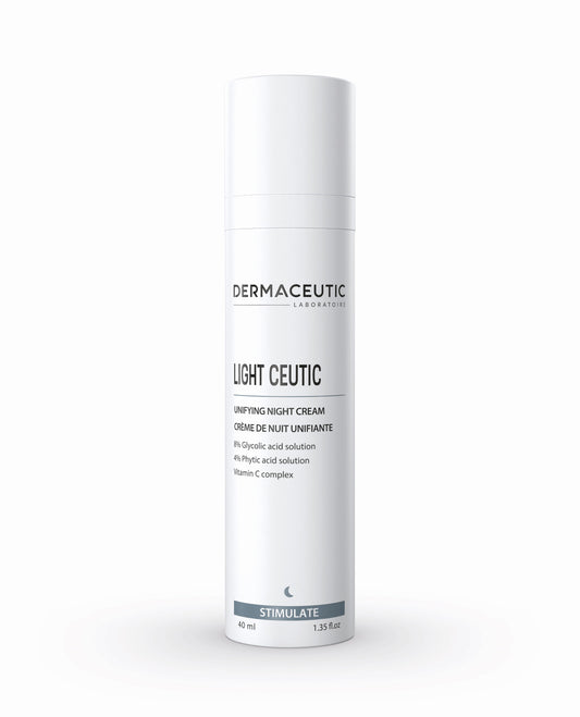 DERMACEUTIC Light Ceutic | Tone-evening night cream, 40ml/15ml
