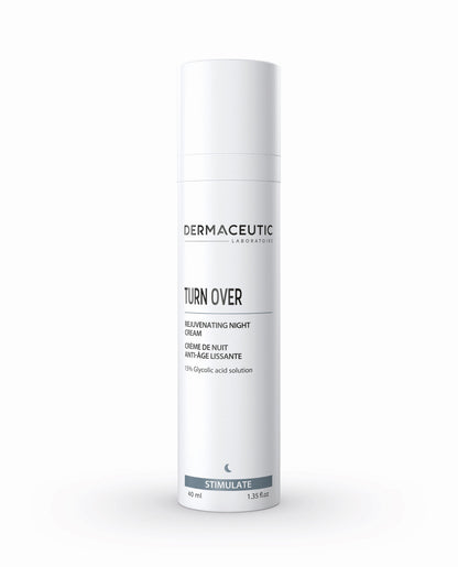 Dermaceutic Turn Over | Nakts krēms ar 10% glikolskābi, 40ml