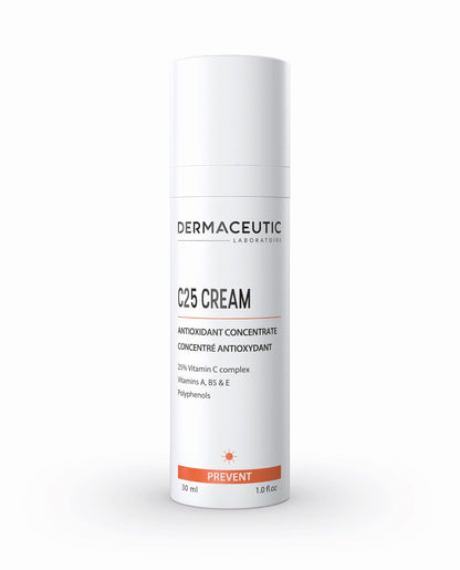 Dermaceutic C25 Cream | Krēms ar 25% C vitamīna kompleksu, 30ml