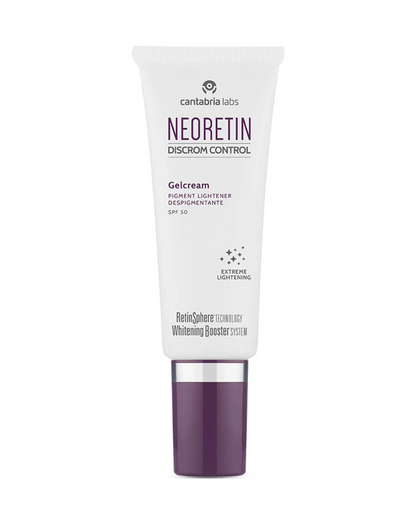Neoretin Discrom Control Gelcream SPF 50 | Depigmentējošs dienas krēms ar SPF 50, 40ml