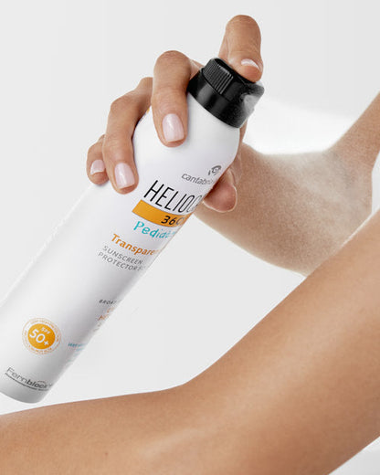 HELIOCARE 360º Pediatrics läbipaistev päikesekaitsesprei SPF 50+ | Läbipaistev päikesekaitsesprei lastele, 200ml