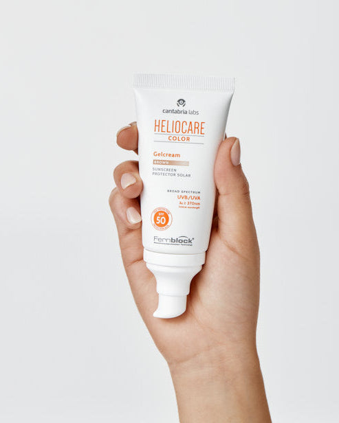 HELIOCARE Color Gelcream SPF 50 (LIGHT) | Sun protection gel cream with tint, 50ml