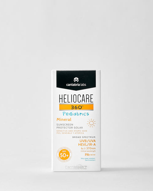 Heliocare 360º Pediatrics Mineral SPF 50+ | Fluīds ar minerālajiem filtriem bērniem un zīdaiņiem, 50ml