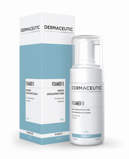 Dermaceutic Foamer 5 | Attīrošas putas ar 5% glikolskābi, 100ml