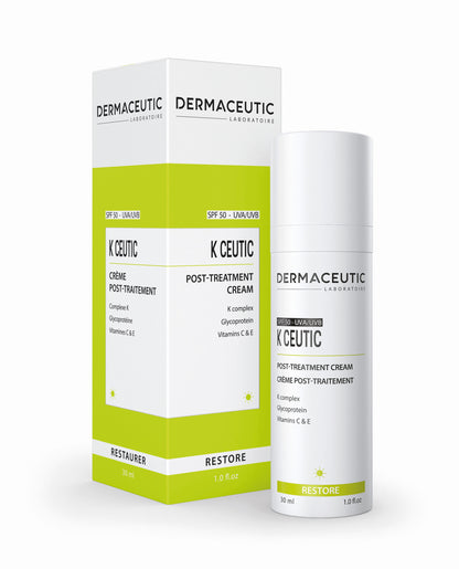 Dermaceutic K Ceutic SPF 50+ | Barojošs, atjaunojošs krēms ar SPF 50+, 30ml