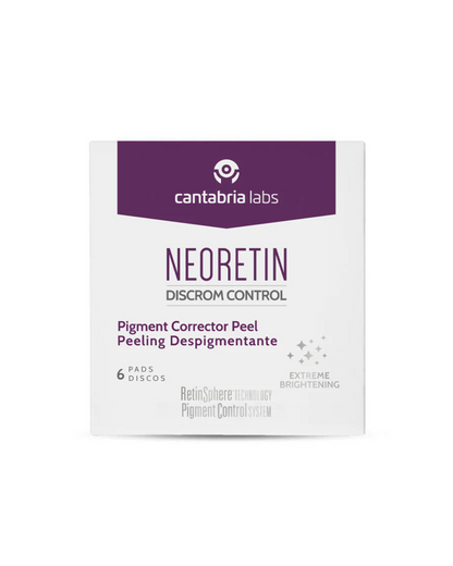 Neoretin Discrom Control Pigment Corrector Peel | Pīlinga plāksnes pigmentācijas korekcijai, 6gab.