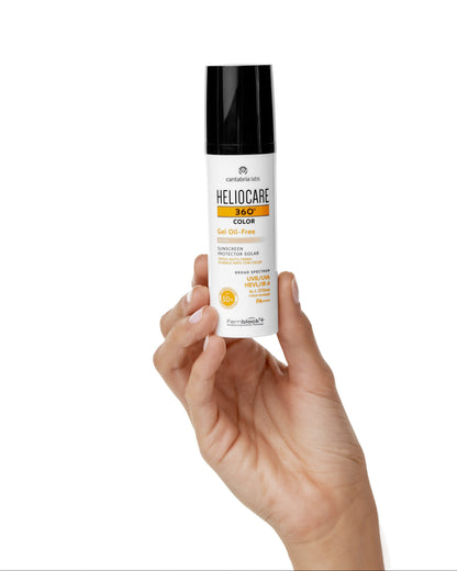 Heliocare 360º Color Gel Oil-Free SPF 50+ (beige) I Saules aizsargājošs gels ar toni, 50ml