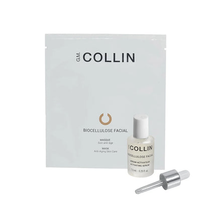 G.M. COLLIN Biocellulose Facial Mask | Maska ar serumu, 5gab + 7ml