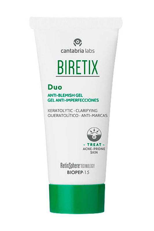 BIRETIX Duo Anti-Blemish Gel | Gel for reducing blemishes, 30ml