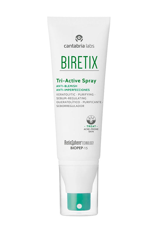 BIRETIX Tri-Active Spray | Body spray for rash relief, 100ml