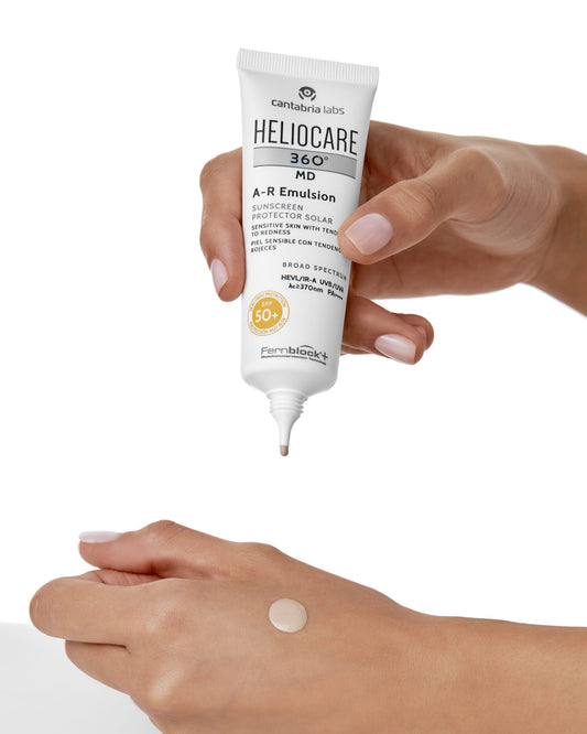 Heliocare 360° A-R Emulsion SPF 50 | Saules aizsargkrēms rozācijai, 50ml