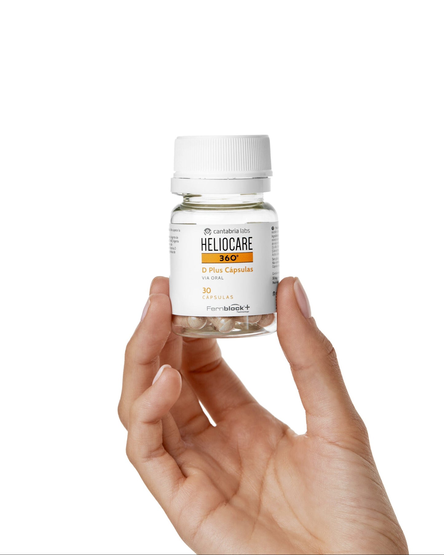 Heliocare 360º D Plus Capsules | Uztura bagātinātājs ar D vitamīnu saules aizsardzībai, 30 kapsulas