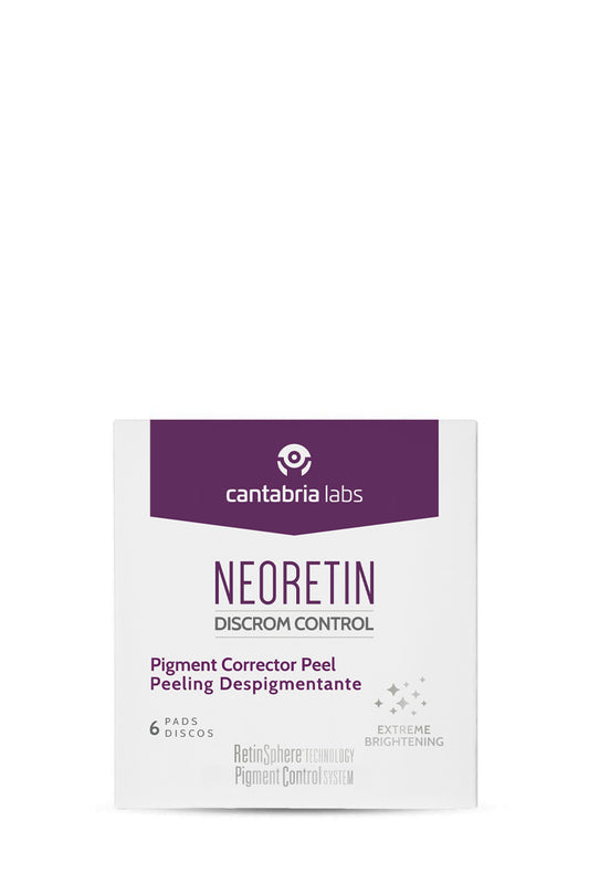 NEORETIN Discrom Control Pigment Corrector Peel | Peeling plates for pigmentation correction, 6 pcs.