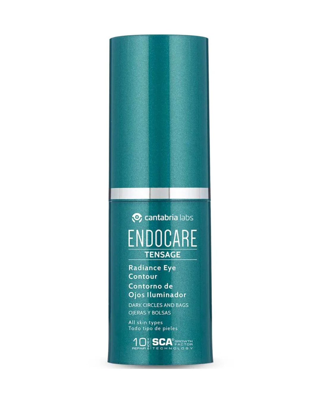 Endocare Tensage Radiance Eye Contour | Pretnovecošanās acu krēms tumšo loku un maisiņu korekcijai, 15ml