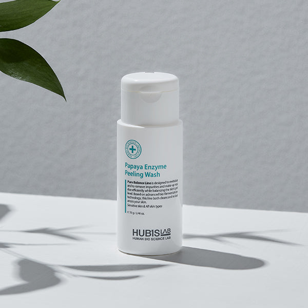 Hubislab Papaya Enzyme Peeling Wash | Enzīma pīlinga pūderis, 70g