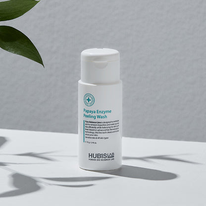 Hubislab Papaya Enzyme Peeling Wash | Enzīma pīlinga pūderis, 70g