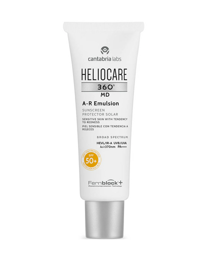 Heliocare 360° A-R Emulsion SPF 50 | Saules aizsargkrēms rozācijai, 50ml