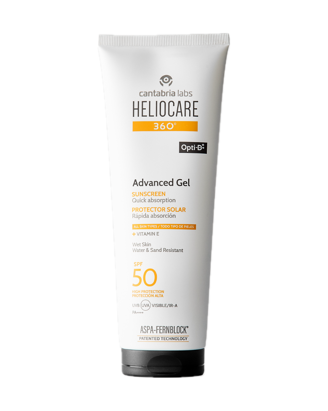 Heliocare 360º Advanced Gel SPF 50 | Sejas un ķermeņa saules aizsargkrēms visai ģimenei, 250ml