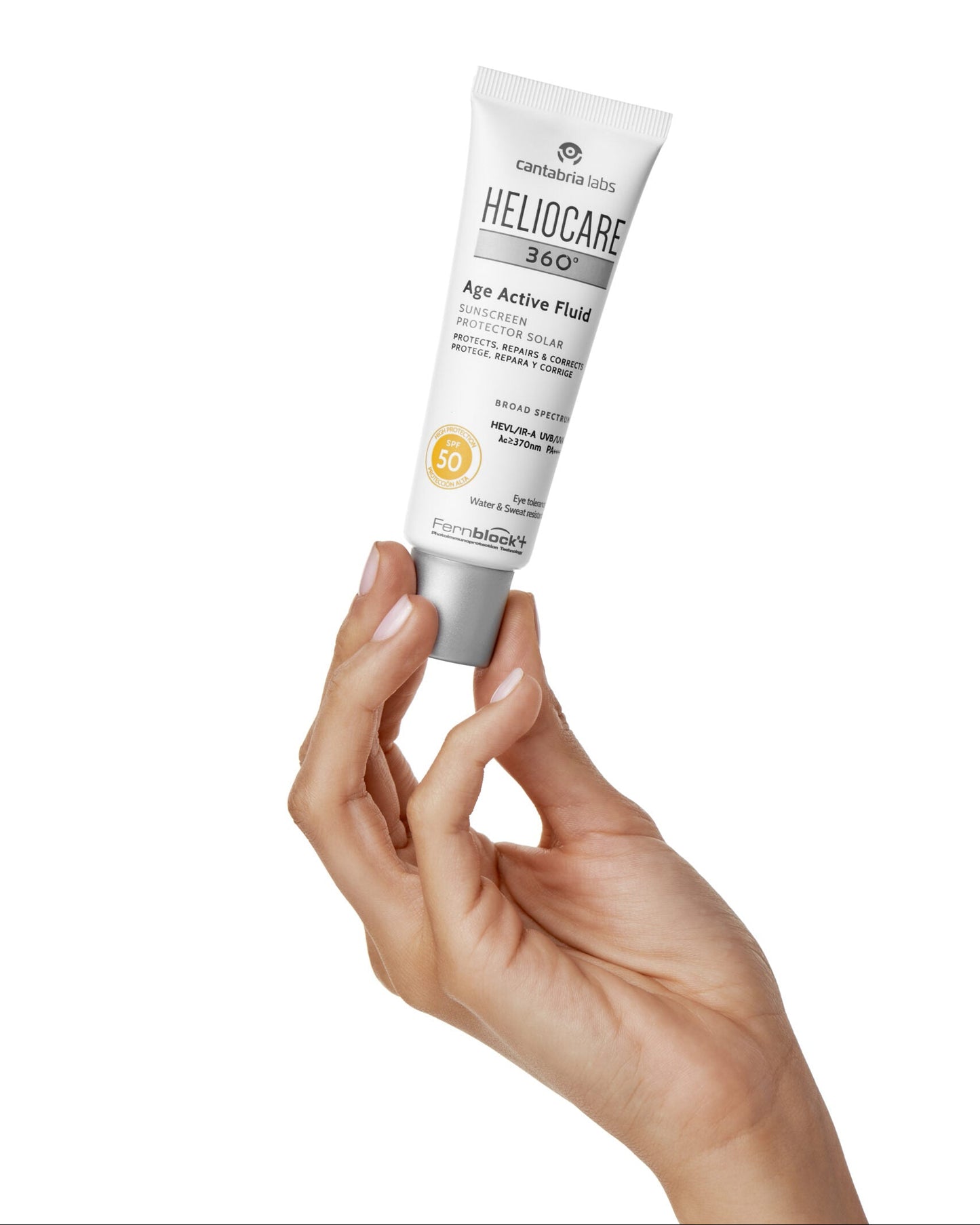 Heliocare 360º Age Active Fluid SPF 50 | Saules aizsargfluīds ar pretnovecošanās īpašībām, 50ml
