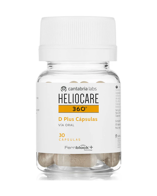 Heliocare 360º D Plus Capsules | Uztura bagātinātājs ar D vitamīnu saules aizsardzībai, 30 kapsulas