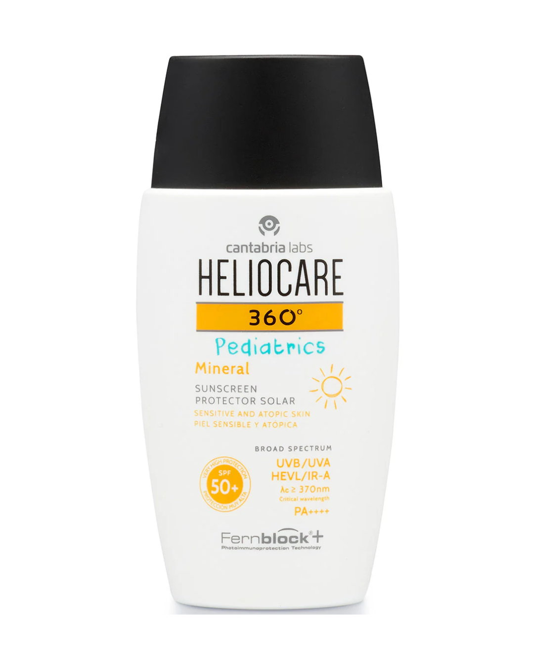 Heliocare 360º Pediatrics Mineral SPF 50+ | Fluīds ar minerālajiem filtriem bērniem un zīdaiņiem, 50ml