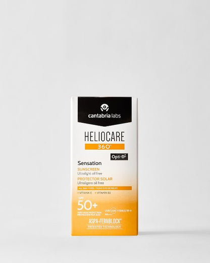 Heliocare 360º Sensation SPF 50+ | Saules aizsargkrēms visiem ādas tipiem, 50ml