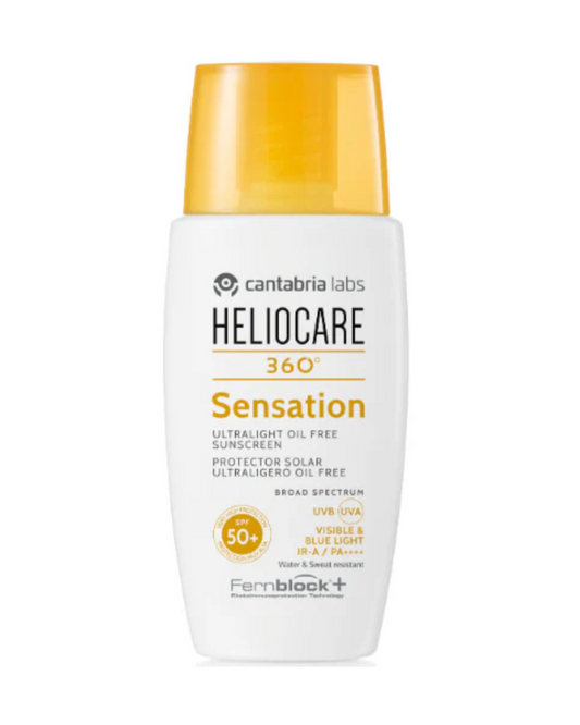 Heliocare 360º Sensation SPF 50+ | Saules aizsargkrēms visiem ādas tipiem, 50ml