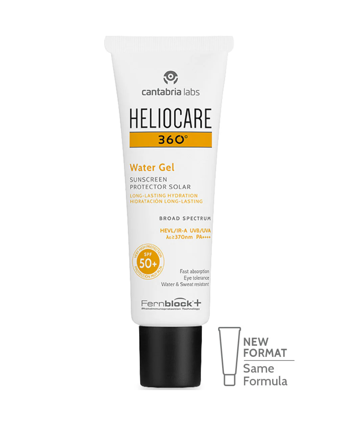 Heliocare 360º Water Gel SPF 50+ | Intensīvi mitrinošs saules aizsargkrēms, 50ml