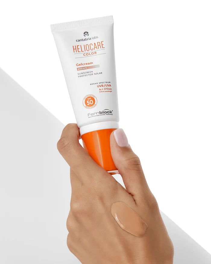 Heliocare Color Gelcream SPF 50 (brown) | Saules aizsargājošs gelkrēms ar toni, 50ml