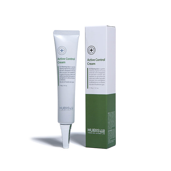 Hubislab Active Control Cream | Mitrinošs krēms taukainai, problemātiskai ādai, 40g