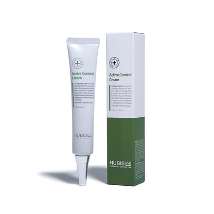 Hubislab Active Control Cream | Mitrinošs krēms taukainai, problemātiskai ādai, 40g